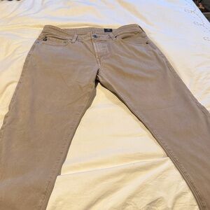 AG Adriano Goldschmied Beige Pants